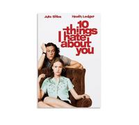 YVFCIRXTT 10 Things I Hate About YouModern Art Printing Retro Style Decor Wall Decor Living Kitchen Coffee Shop Póster impermeable de 30 x 45 cm, estilo sin marco