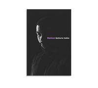 YVFCIRXTT Batterie Faible-Damso- Póster impermeable de estilo retro, 50 x 75 cm, sin marco, para decoración de pared, sala de estar, cocina, cafetería