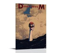 YVFCIRXTT Depeches ModeModern Art Printing Retro Style Wall Decor Living Kitchen Coffee Shop Póster impermeable de 50 x 75 cm, estilo marco