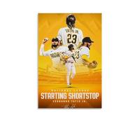 YVFCIRXTT Fernando Tatis JrModern Art Printing Retro Style Wall Decor Living Kitchen Coffee Shop Póster impermeable de 30 x 45 cm, estilo sin marco