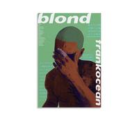 YVFCIRXTT Póster de Frank Ocean BlondeModern Art Printing estilo retro, decoración de pared, sala de estar, cocina, cafetería, impermeable, 20 x 30 cm, estilo sin marco