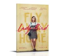 YVFCIRXTT Póster de Lady BirdModern Art Printing de estilo retro, decoración de pared, sala de estar, cocina, cafetería, impermeable, 60 x 90 cm, estilo marco