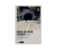 YVFCIRXTT Póster impermeable con diseño de The Backseat Lovers When We Were Friends, estilo retro, decoración de pared, sala de estar, cocina, cafetería, 40 x 60 cm, estilo sin marco