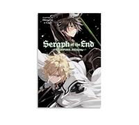 YVFCIRXTT Seraph of The EndModern Art Printing Retro Style Wall Decor Living Kitchen Coffee Shop Póster impermeable de 50 x 75 cm, estilo sin marco