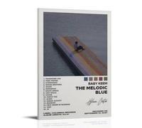 YVFCIRXTT The Melodic Blue-Baby KeemModern Art Printing Retro Style Wall Decor Living Kitchen Coffee Shop Póster impermeable de 30 x 45 cm, estilo marco