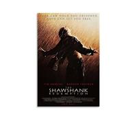 YVFCIRXTT The Shawshank Redemption- Póster impermeable de estilo retro para decoración de pared, sala de estar, cocina, cafetería, 60 x 90 cm, estilo sin marco