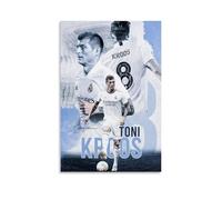 YVFCIRXTT Toni Kroos- Póster de estilo retro moderno para decoración de pared, sala de estar, cocina, cafetería, impermeable, 20 x 30 cm, sin marco