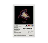 YVFCIRXTT Tyler Childers Purgatory - Póster impermeable de estilo retro para decoración de pared, sala de estar, cocina, cafetería, 50 x 75 cm, estilo sin marco
