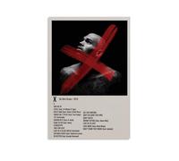 YVFCIRXTT X-Chris Brown- Póster de estilo retro moderno para decoración de pared, sala de estar, cocina, cafetería, impermeable, 60 x 90 cm, estilo sin marco