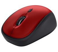 Yvi+ Ratón Inalámbrico Compacto De Clic Silencioso, Rojo - 24550
