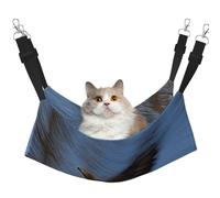YVNKHKU Photo of The Red Kite Bird Hamaca reversible para gatos colgante, suave, transpirable, jaula para mascotas, cama ajustable para gatito, cachorro o pequeño mediano