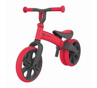Yvolution 5024453 Junior, Color Rojo, Manillar y Asiento Ajustables, Ruedas a Prueba de pinchazos de 9 Pulgadas, Bicicleta Flexible para niños a Partir de 18 Meses