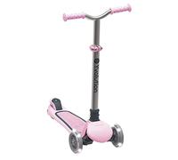 Yvolution Y Glider - Patinete de aire para niños, scooter de 3 ruedas para niños pequeños, 4 deslizadores de altura ajustable con patinetes, inclinarse para dirigir con luz LED intermitente para niños