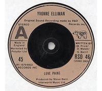 YVONNE ELLIMAN - LOVE PAINS 7 INCH (7" VINYL 45) GERMAN RSO 1979
