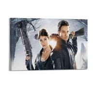YVUDBSDS Póster de la película Hansel And Gretel Witch Hunter - Póster decorativo de lienzo para pared e impresión artística moderna para decoración de dormitorio familiar, 16 x 24 pulgadas (40 x 60