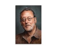 YVUDBSDS Póster decorativo de actor Jean Reno para pared e impresión artística moderna para dormitorio familiar, 20 x 30 pulgadas (50 x 75 cm)