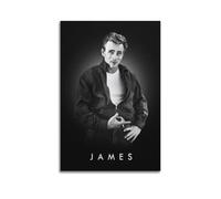 YVUDBSDS Póster decorativo de James Dean Actor para pared e impresión artística moderna para dormitorio familiar, 50 x 75 cm