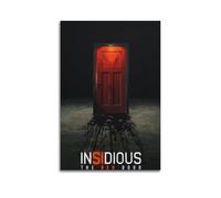 YVUDBSDS Póster decorativo de la película de las 5 puertas rojas de Insidious, lienzo para pared e impresión artística moderna para dormitorio familiar, 30 x 45 cm