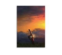 YVUDBSDS Videospiel Xenoblade Chronicles 2 pósteres decorativos de lienzo para pared e impresión artística moderna para decoración de dormitorio familiar, 50 x 75 cm