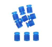 Yvxotrxnk 10 bolas de absorción de impactos M2/M3 para controlador de vuelo F4 F7, pelota de goma antivibración, de silicona, montaje suave (azul, 6 x 3 x 8 mm)