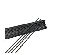 Yvxotrxnk 12pcs 1423 PSR Aero for Bicycle Spokes, J-Bend 14G 2.0 mm High Strength Stainless Steel, for MTB Road Bike Wheel Building, Repair and Replacement (J-Bend 276 mm)