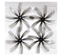 Yvxotrxnk 2 pares de hélices de 89 x 8 hojas de 3,5 pulgadas para Cinewhoop FPV Racing Drone, 5 mm Shaft CW CCW policarbonato Quadcopter DIY Parts