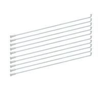 Yvxotrxnk 36 unidades 13G Iron Manganese Bike Spokes 2,2 mm con boquillas, 80-310 mm Heavy Duty Spokes para Triciclo, Bicicleta eléctrica y Cargo Bike Wheels (220 mm)