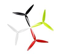 Yvxotrxnk 4 hélices Flash 7040 de 7 pulgadas, 7 x 4 x 3 CW CCW Prop para FPV Drone Racing, Freestyle y Long Range Quadcopter, diseño de alta eficiencia (blanco, 12 unidades)