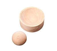 Yvxotrxnk Artisan Wooden Dumpling Press | Hand-Crafted Reusable Dough Press for Round Wrappers, Empanadas, Gyozas & Homemade Pastry Making