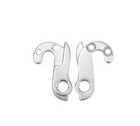 Yvxotrxnk CNC Aluminum Alloy MTB Derailleur Hanger | Precision Machined 6061 Rear Gear Mech Dropout for Mountain & Road Bikes - Universal Sacrificial Replacement Tail Hook with Mounting Hardware (27)