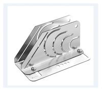 Yvxotrxnk Cortador de aislamiento térmico profesional, guía de precisión de 45° y arco para tubos de espuma y goma de 20-90 mm, HVAC y herramienta de instalación de plumbing (60-90)