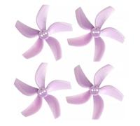 Yvxotrxnk D63 63 mm 2,5 pulgadas 5 hojas PC hélice apertura 1,5 mm para RC FPV Racing Freestyle Drone, High Thrust 63 mm 5-Blade Prop for Cinewhoop Ducted Quadcopter 8 unidades (4 unidades morado)