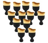 Yvxotrxnk Juego de cepillos de limpieza de aire para coche, 16/8/1 piezas Air Vent & Crevice Dust Removal Brushes with Case, Flexible Soft Bristle Interior Detailing Tool Kit for Car Cleaning (Sin