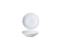 Yvxotrxnk Juego de platos pequeños de cerámica con bordes dorados, salsa y cuenco para salsa para olla caliente, sushi, encurtidos, elegantes platos para cenar en casa y temporadas (As Shown 18)