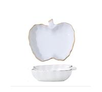 Yvxotrxnk Juego de platos pequeños de cerámica con bordes dorados, salsa y cuenco para salsa para olla caliente, sushi, encurtidos, elegantes platos para cenar en casa y temporadas (As Shown 13)