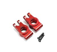 Yvxotrxnk Piezas de actualización de metal para coche a escala 1/14, juego de brazo oscilante de aluminio CNC con soporte de torre de choque y poste corporal, kit de modificación de suspensión