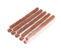 Yvxotrxnk Tubeless Tire Repair Kit with Rubber Strips & Glue for Car Motorcycle Bike Emergency Vacuum Tire Puncture Repair (Black 10PCS)