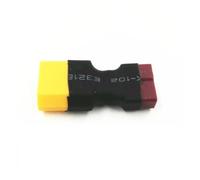 Yvxotrxnk XT30 XT30U XT60 XT60H XT90 EC2 EC3 EC5 T Plug Battery Connector Set | Male Female Gold Plated Banana Plug for RC Parts, Lipo Battery, Drone, ESC, Car, Airplane (XT60 M to T F 1pcs)