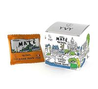 YVY MATÉ Yerba Mate Bio Tropical | Formato práctico 15 bolsas de té mate natural | Sin ahumado, sin tallo, sin polvo | Frutas y mate verde orgánico | Infusión energizante