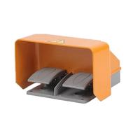 YVZDHNSFY Interruptor de pie YDT1-18, Interruptor de Control de pie YDT1-18, Pedal Doble, for máquina dobladora, punzonadora, 250 V, 380 V, 10 A
