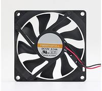 YW08015012LL DC12v 80mm Cooling fan - 8015 0.14A 2-Wire Cooling fan