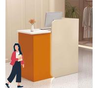 Ywanwj Mostrador de Recepción mostradores para Tiendas 100 * 45 * 100cm Caja registradoracon Cajones Y Estantes De Almacenamiento Cajero, Montaje Sencillo y rápido Mostradores para, Oficina, Salones