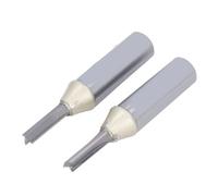 YWBL-WH 1/2in 3 Flauta Recta Vanewing Incisivo para Perforaciones Precisas, Carpintería de Brote Recto para Carpinteros Profesionales