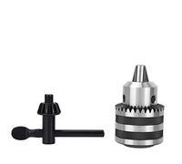 YWBL-WH 1/8 "-5/8" Tipo de Llave Drill Capacidad de 3-16 Mm 1/2-20 Montaje UNF Aguos Cónicos de Acero Inoxidable Jaw de Sujeción Anti-impacto con Llave para Taladro de Banco Eléctrico