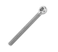 YWBL-WH 10 Pernos de Ojo de Acero Inoxidable, Anillos en O para Maquinaria, Tornillos, Nudos Corredizos, Gancho de Elevación para Herrajes Industriales, para Colgar en exteriores.