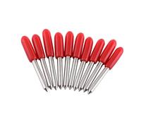 YWBL-WH 10 Uds Cuchillo de Corte Hoja de Trazador de Acero de Tungsteno, Cortador de Grabado de Precisión con Hojas de Sierra de Cinta para Pegatinas, Tarjetas, Papel Kraft (#02)