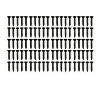 YWBL-WH 100 Tornillos Avellanados de Cabeza Plana, Diseño autorroscante. (M4*25)