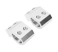 YWBL-WH 2 Soportes de Montaje para Caja de Herramientas, Kit de Montaje Universal para Riel con Pernos M8 y Tornillos de Bloqueo, para Accesorios de Riel Guía Packout y Almacenamiento de