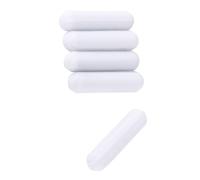 YWBL-WH 250 ℃ Resistencia de Alta Temperatura, PTFE Tipo C Barras de Revuelo Blanco, para la Batidora Magnética Spinner 5pcs (C7*30mm)