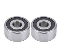 YWBL-WH 2pcs Rodamiento de Bolas de Doble de Alta Velocidad Operación Excelente fabricación Suministros industriales para maquinaria agrícola(3200-2RS), Rodamiento de pie